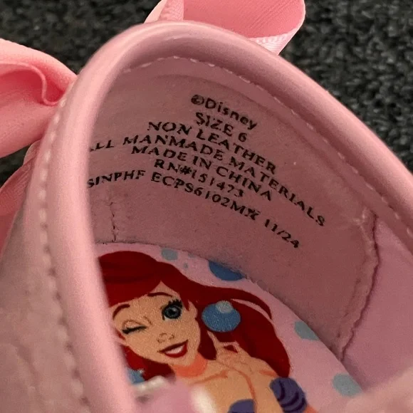 Baby Girl Disney Pink Glitter Princess Light-Up Dress Shoes - Picture 5 of 5